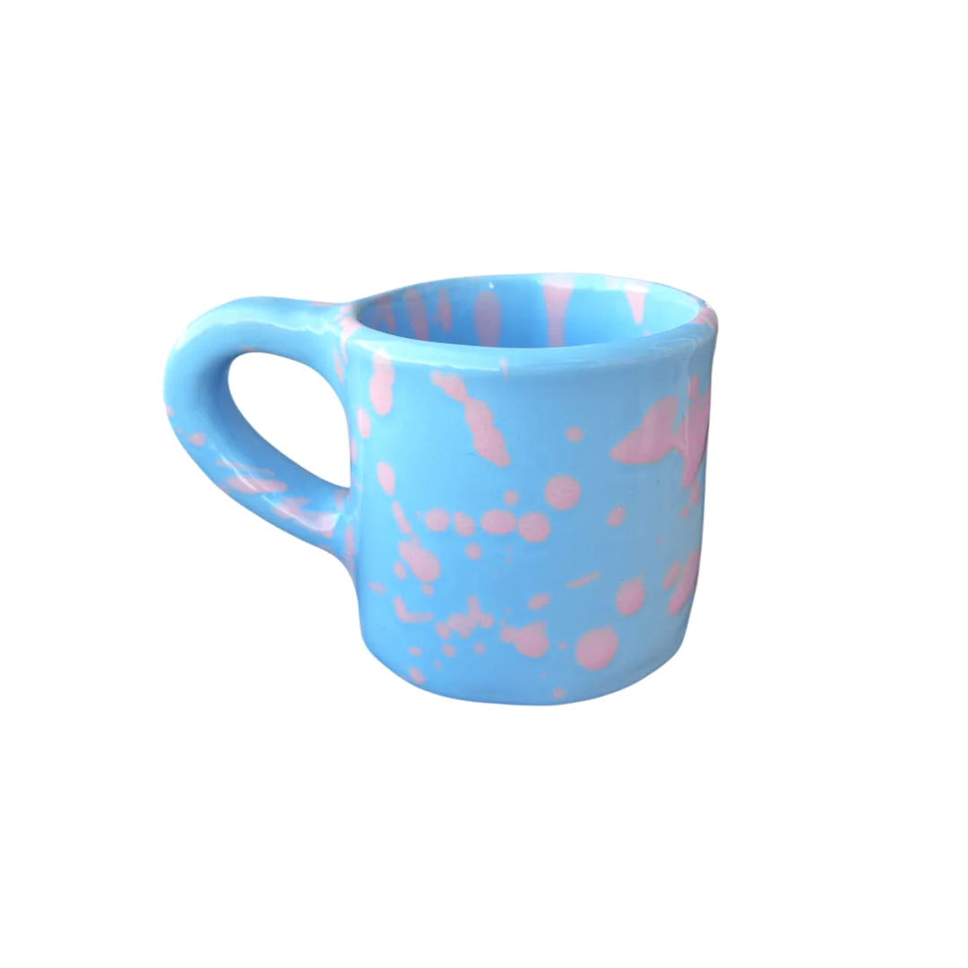Mugg och fat set - Blå
