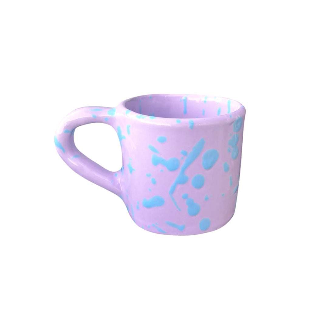 Mugg och fat set - Lila