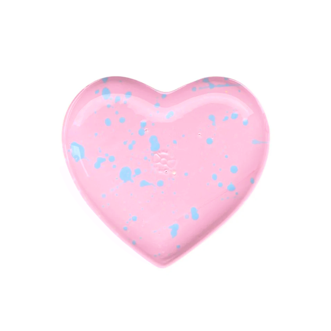 Serving Plate – Heart – Pink
