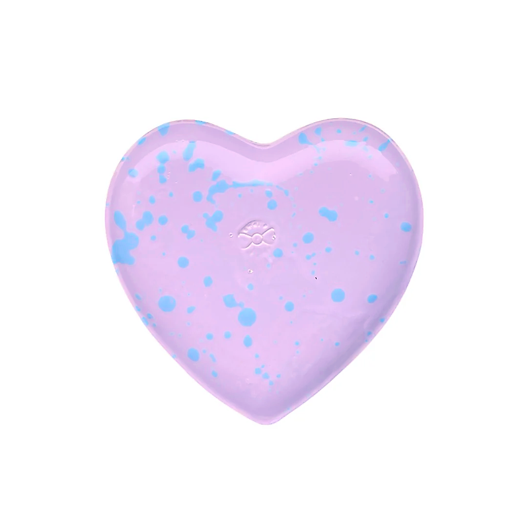 Serving Plate – Heart – Purple