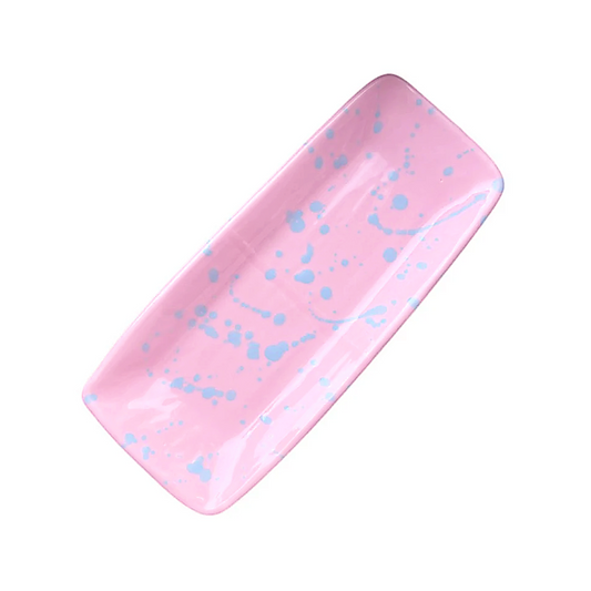 Serving Plate – Oval – Pink