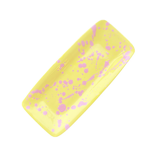 Serving Plate – Oval – Yellow